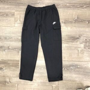 Nike Black Cargo Pants Men’s Medium Athletic Streetwear